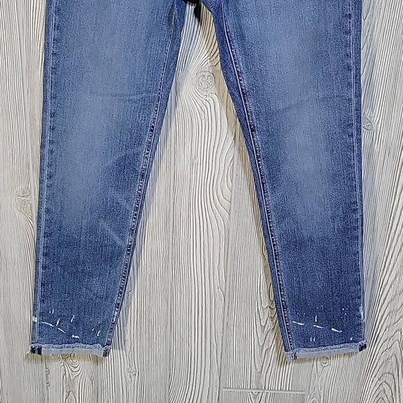 Rag & Bone Dre Capri Paint Splatter Ankle Jeans Womens Size 27 - Picture 3 of 16